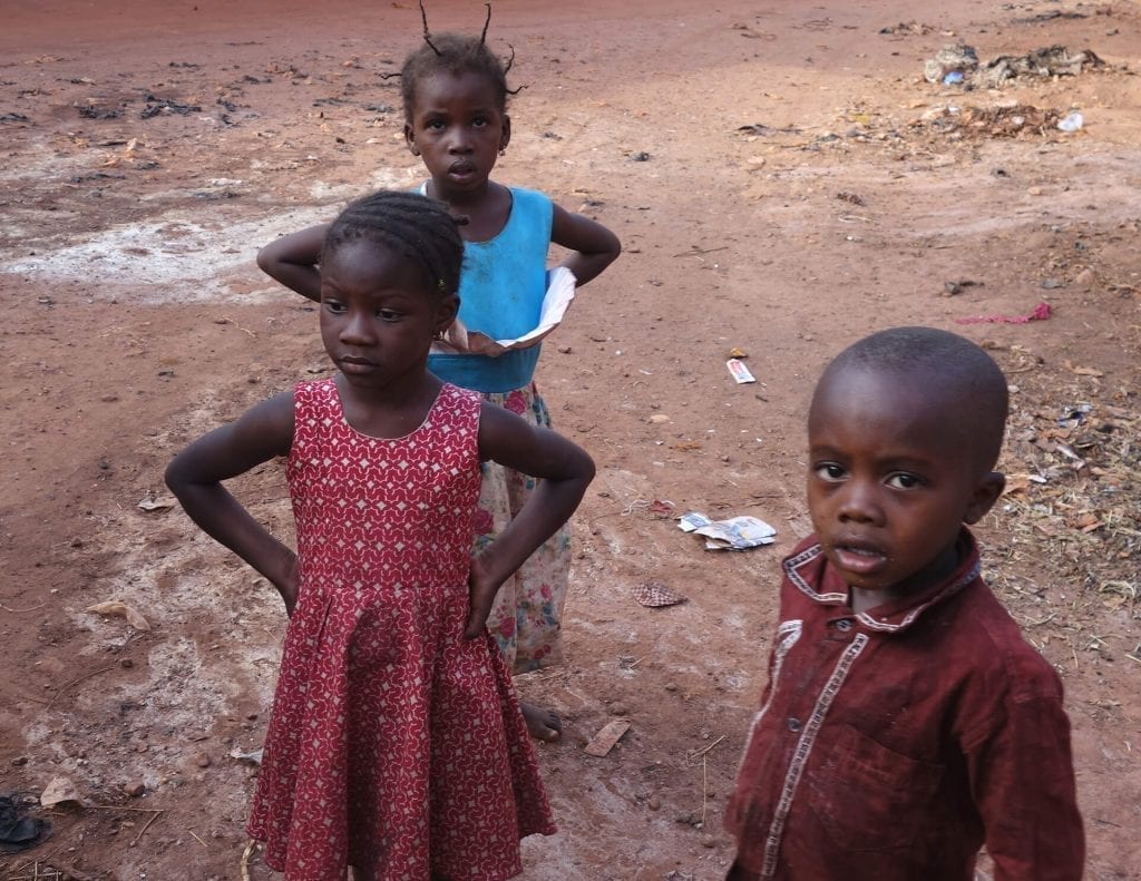Děti z Burkiny Faso