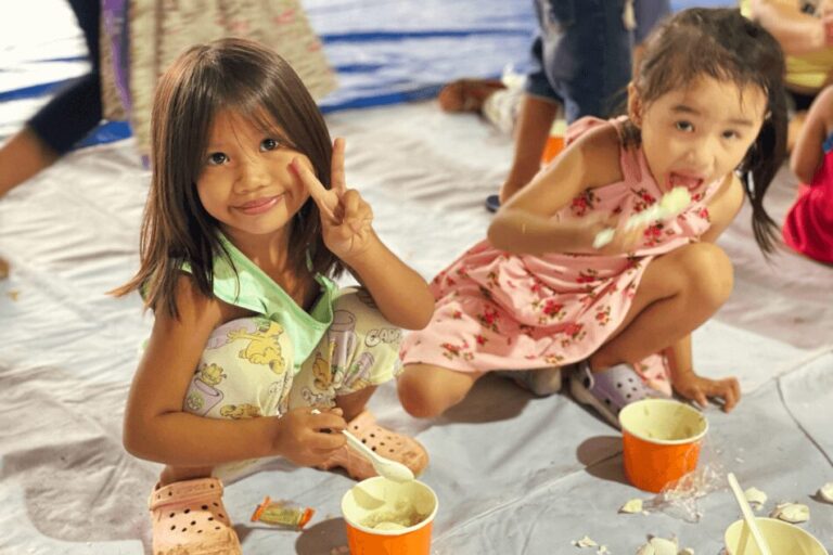 Děkujeme, že dětem na Filipínách přispíváte na vajíčka.